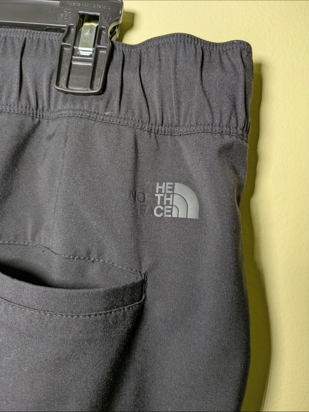 The North Face Black Athletic Pants with Logo